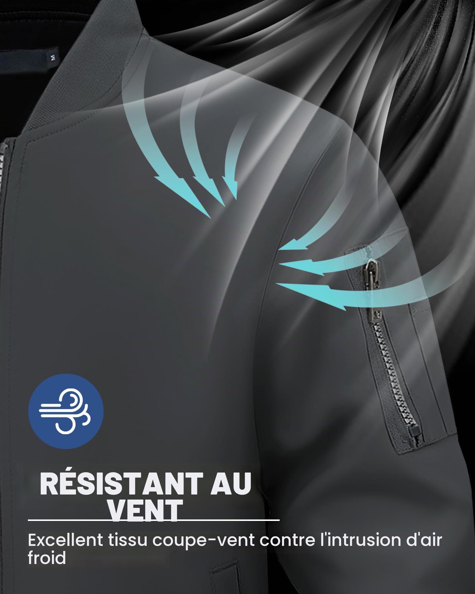 Blouson Homme mi Saison Veste Décontracté Printemps Automne Vestes Bomber Manteaux Eté de Sport Jacket