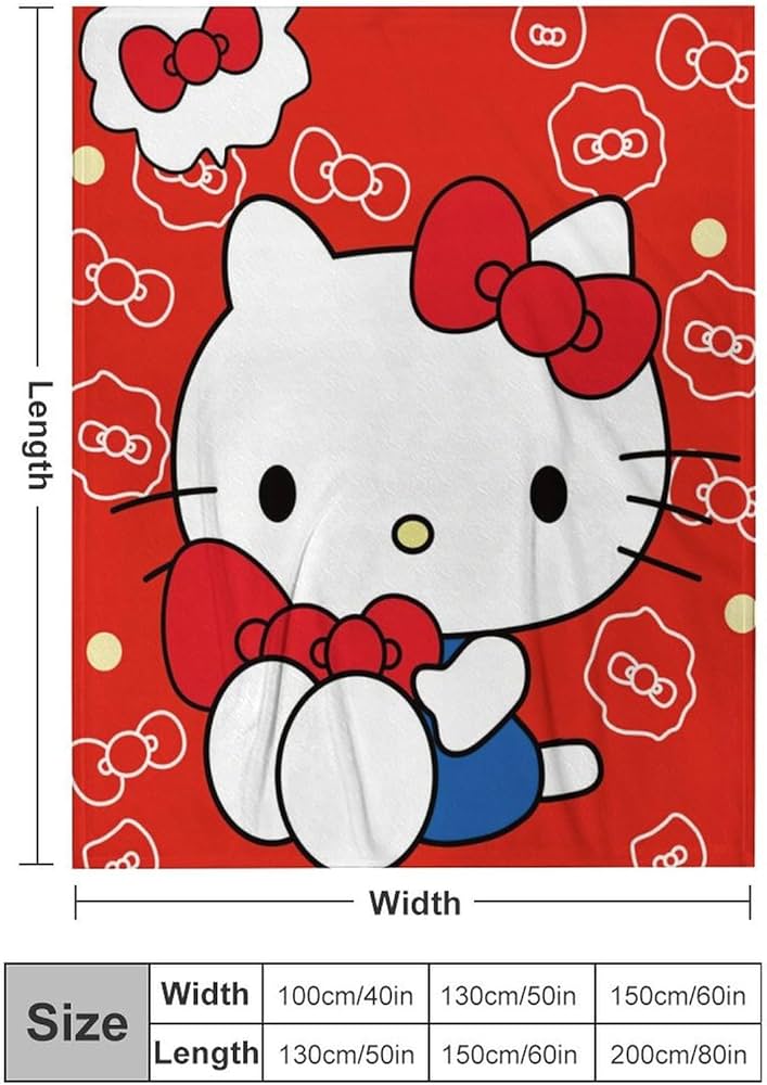 Amazon｜ブランケット ハローキティ 赤 毛布 膝掛け シングル 掛け毛布