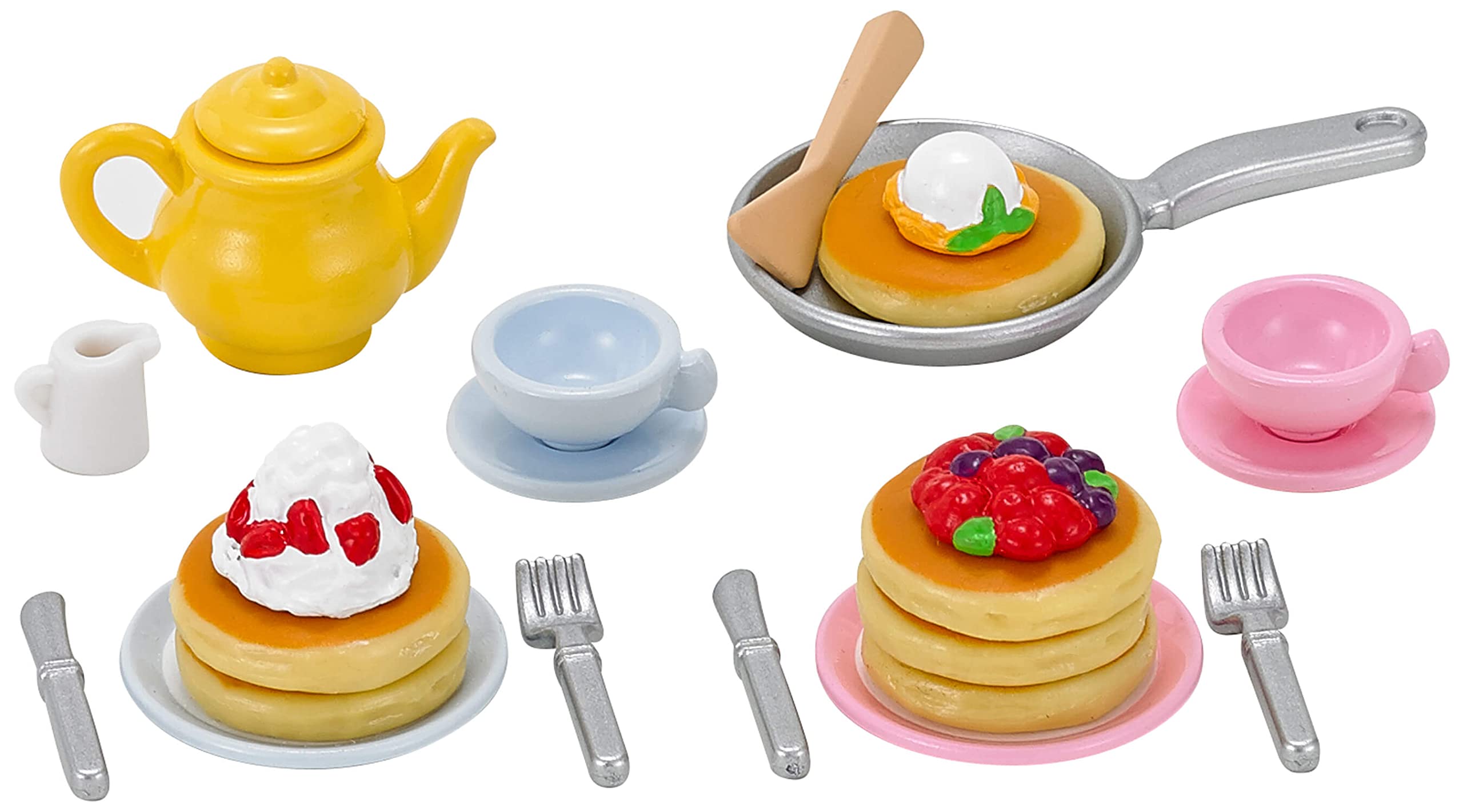 Sylvanian Families Homemade Pancake Set - dollhouse playset 5225 - Image 2