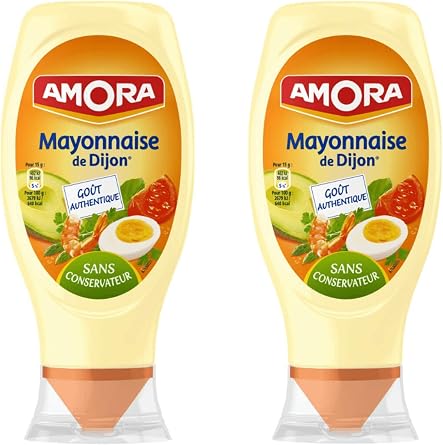Amora Dijon Mayonnaise 235g x 2 Squeezy Bottle