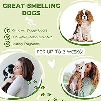 Vista 5 de Alpha Dog Series All Stages - Champú y acondicionador natural para perros con aloe vera, champú con pH equilibrado para perros, sin desgarros