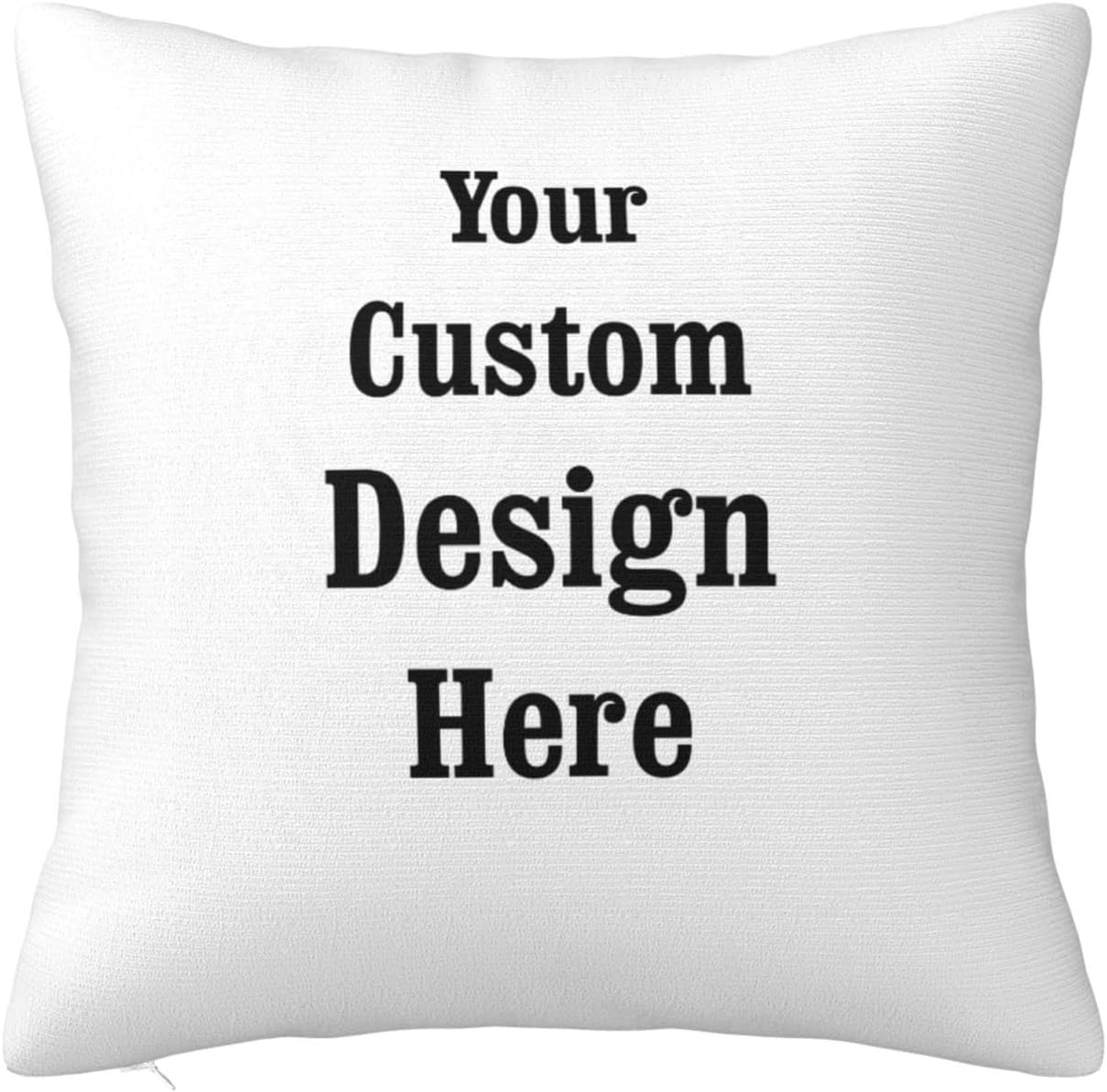 Custom Photo Pillow Cover,Add Your Own Throw Pillowcase