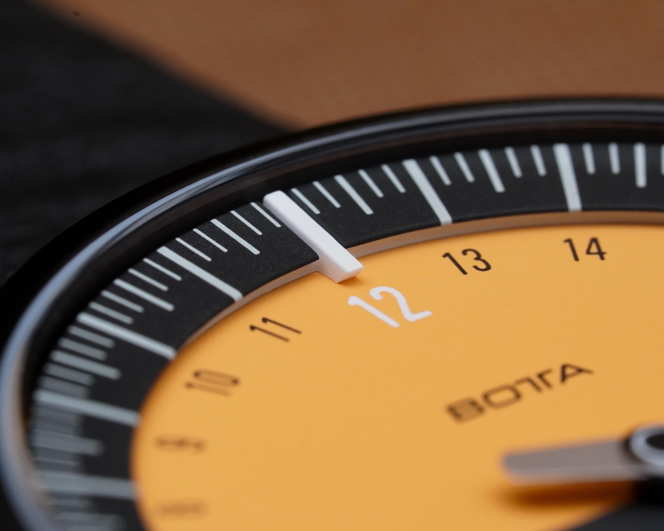 botta 24-godzinny zegarek z jedną wskazówką męski szwajcarski mechanizm kwarcowy ze skórzaną bransoletką UNO 24 (40 mm)