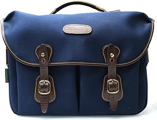 Billingham Hadley One - Navy Canvas/Chocolate Leather
