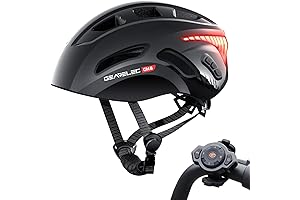 GEARELEC Bluetooth Smart Bike Helmet with Hi-Fi Speaker and Mic