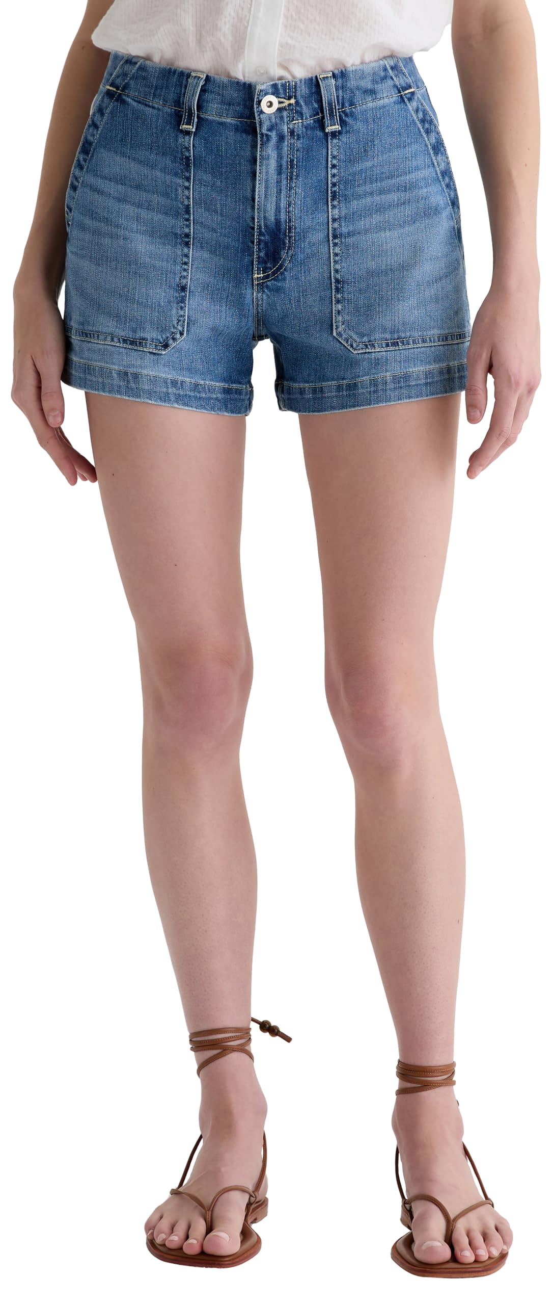AG Jeans Women's Analeigh Mid Rise Utility Short, San Felipe, 23