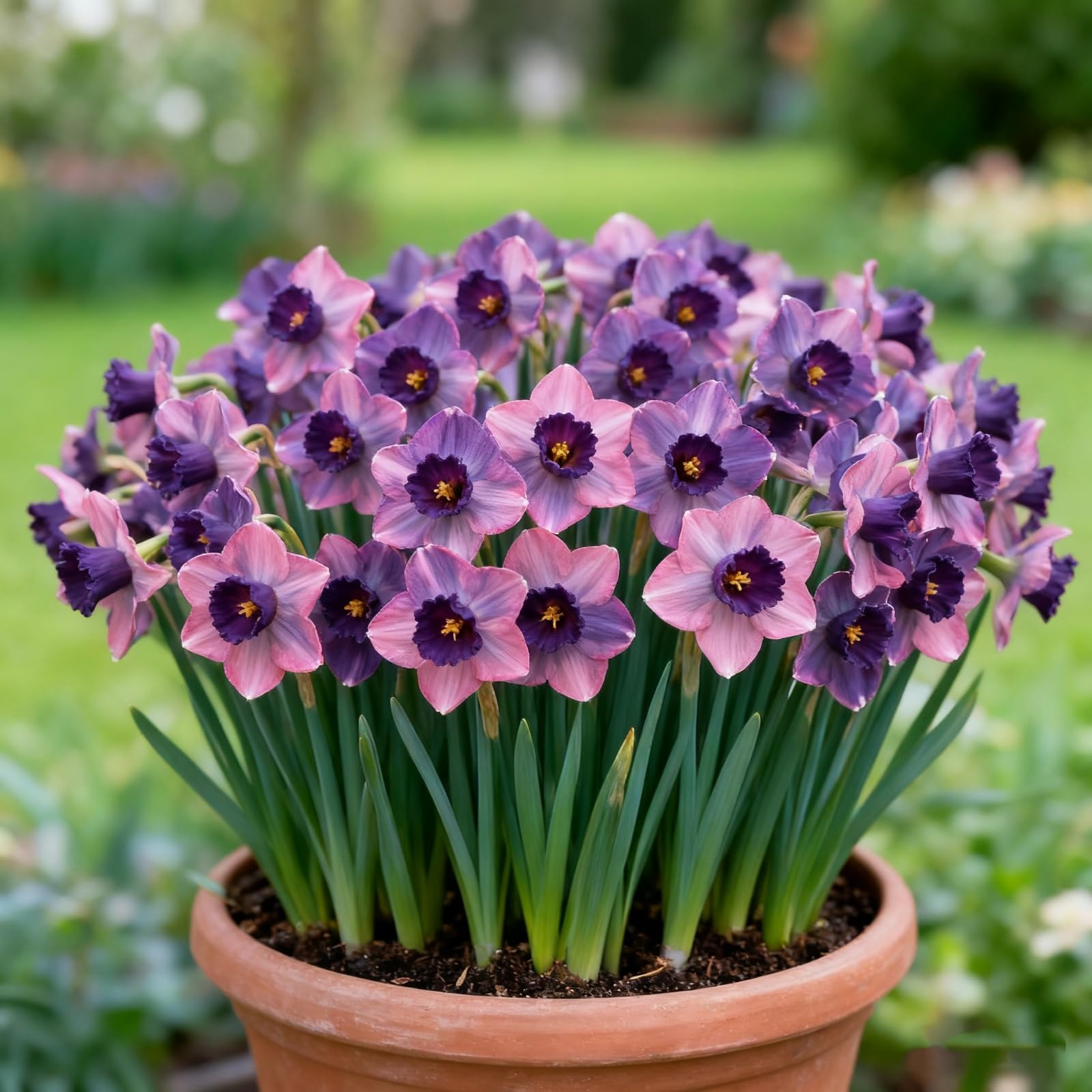 Narcissus Bulbs UK/Daffodil Bulbs for Planting Now/Suitable for Garden Plants/Landscape Design/Indoor and Outdoor Potted Plants-6 Bulbs-H