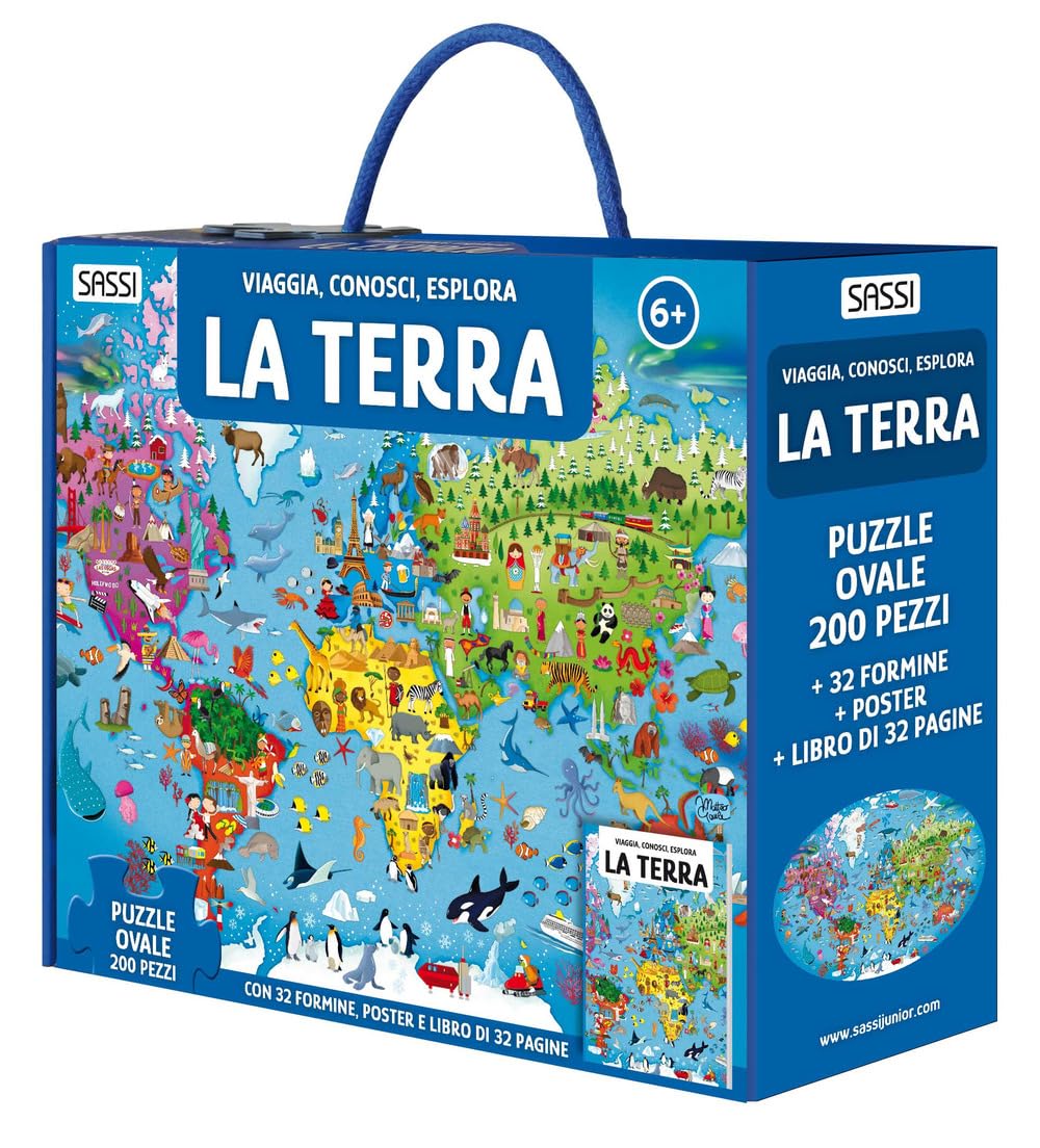 La Terra. Viaggia, Conosci, Esplora. Nuova Ediz. Con Formine. Con Puzzle Ovale. Con Poster - 4