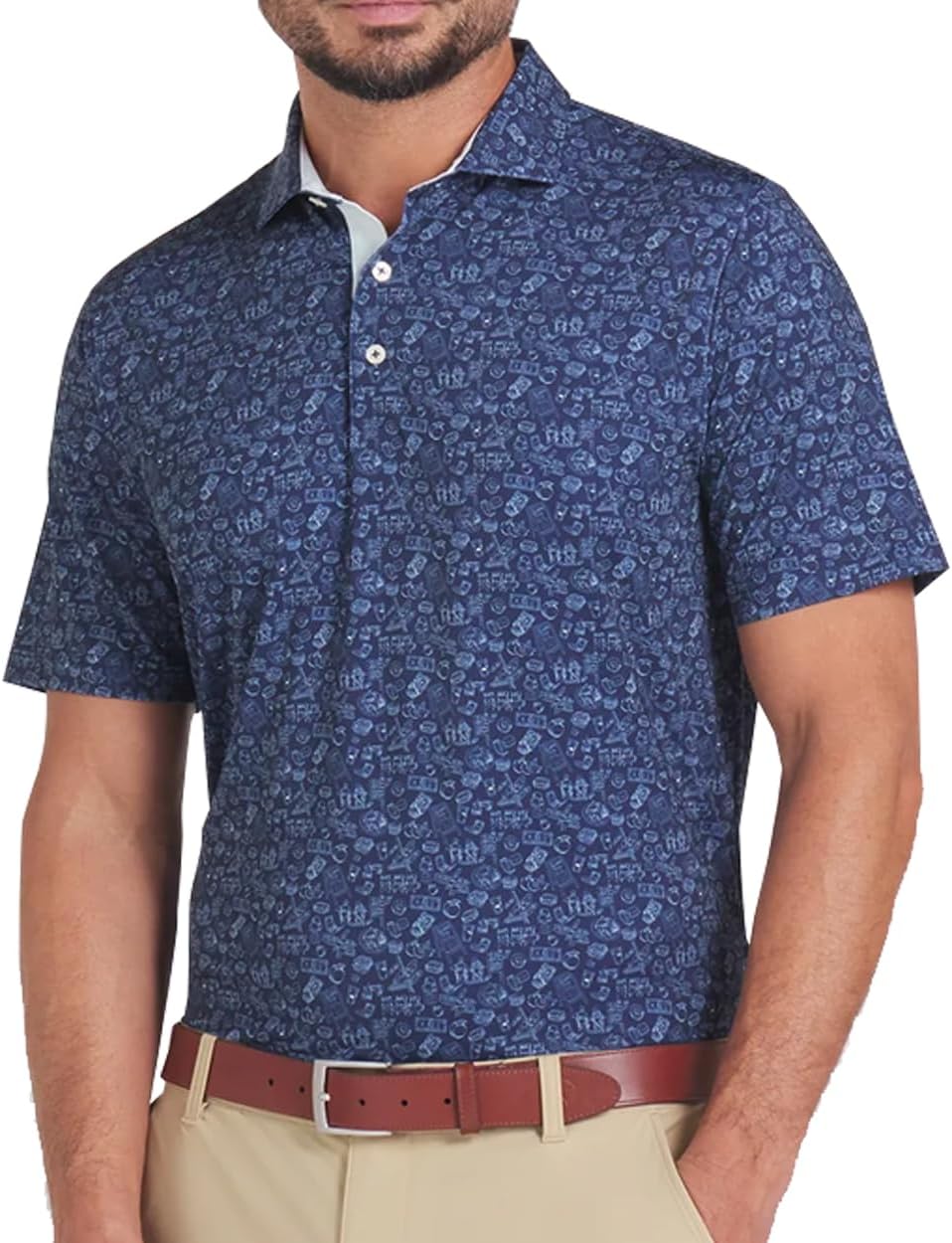 Peach Stand Golf Polo by Puma Golf
