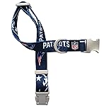 Littlearth NFL New England Patriots Pet Premium Collar, Team Color, Medium