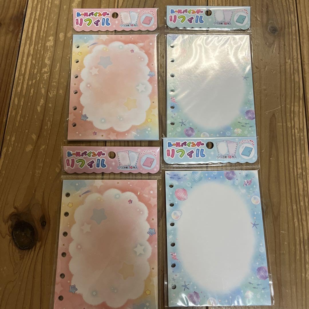 Amazon.co.jp: 平成レトロ シールバインダーリフィル シール台紙