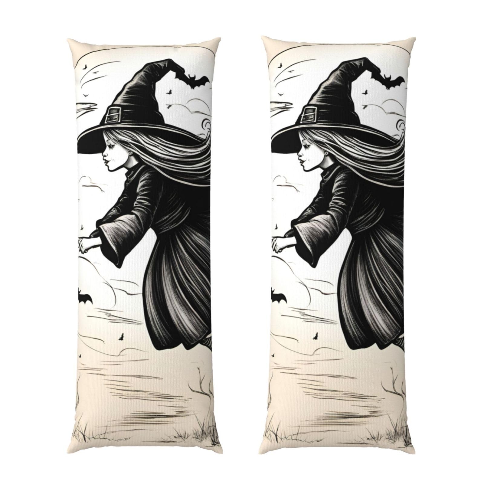 Housse de coussin magique Halloween pour lit et canapé cocooning
