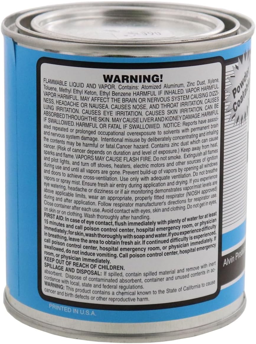 Alvin 24 oz Lab Metal Repair and Patching Compound Withstands Temps Up to 1000F