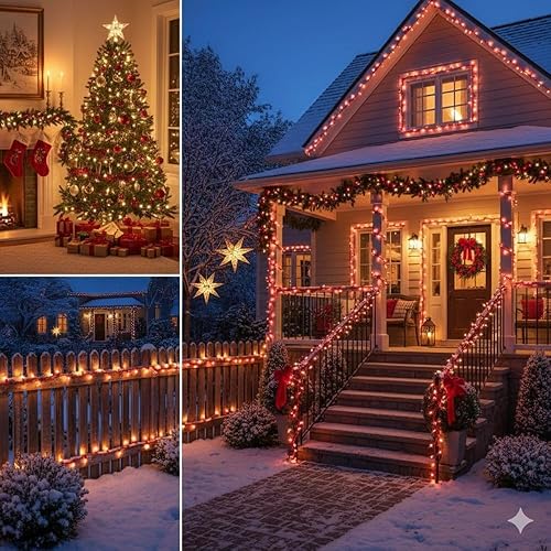 Miniatura 4 de Brite Star 50 Lt Designer Series Mini luces, color morado, cable verde