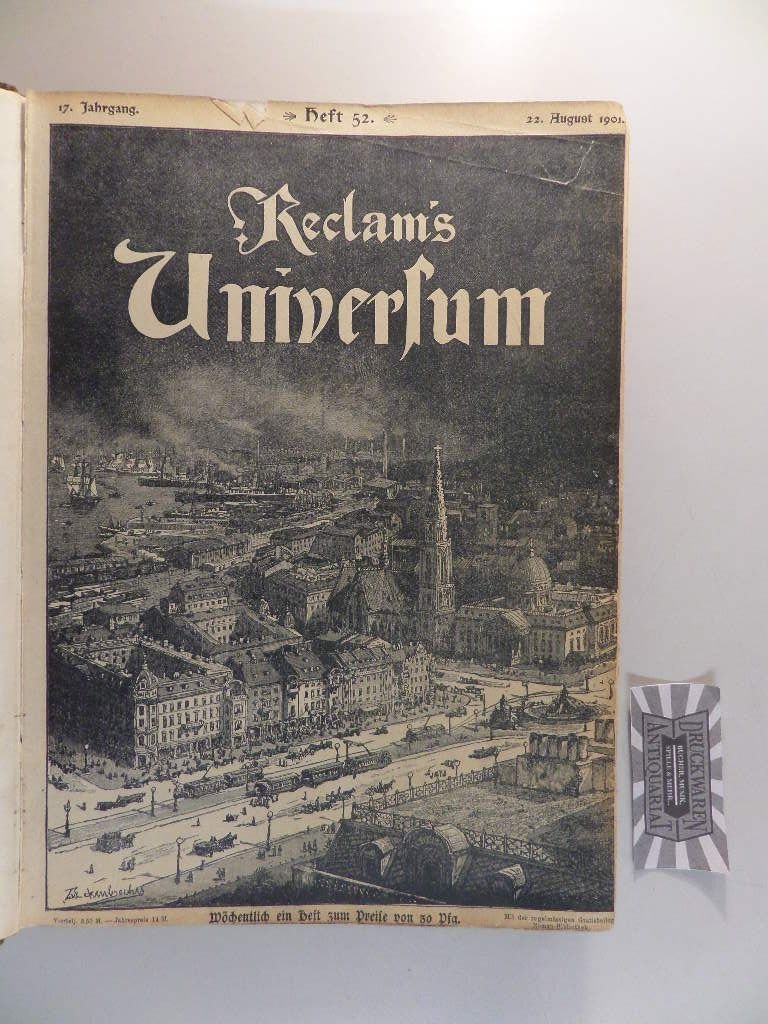 Reclams Universum. Illustrierte Wochenschrift. Jahrgang 17., Heft 52.