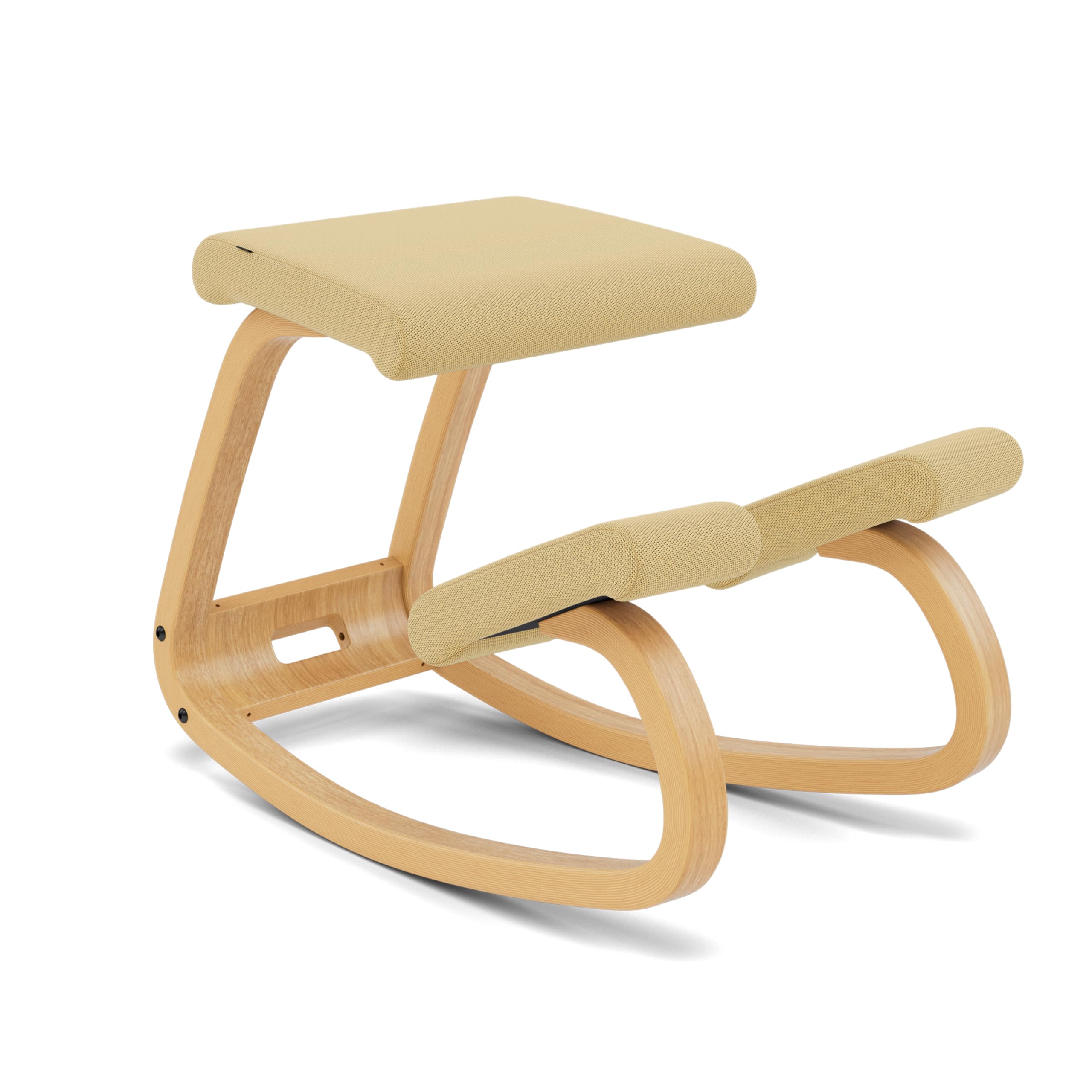 Varier Variable Silla Ergonómica de Rodillas para Escritorio | Silla ergonómica de rodillas sin respaldo con balanceo para una sedestación activa; asiento acolchado, soporta hasta 110 kg