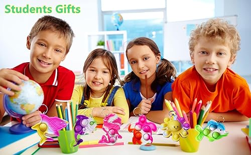 Miniatura 6 de 100 paquetes de tiburón, tortuga, delfín, pez, pulpo, sirena, ballena, mini océano, surtido para niños, aula, estudiantes, regalo de parte del