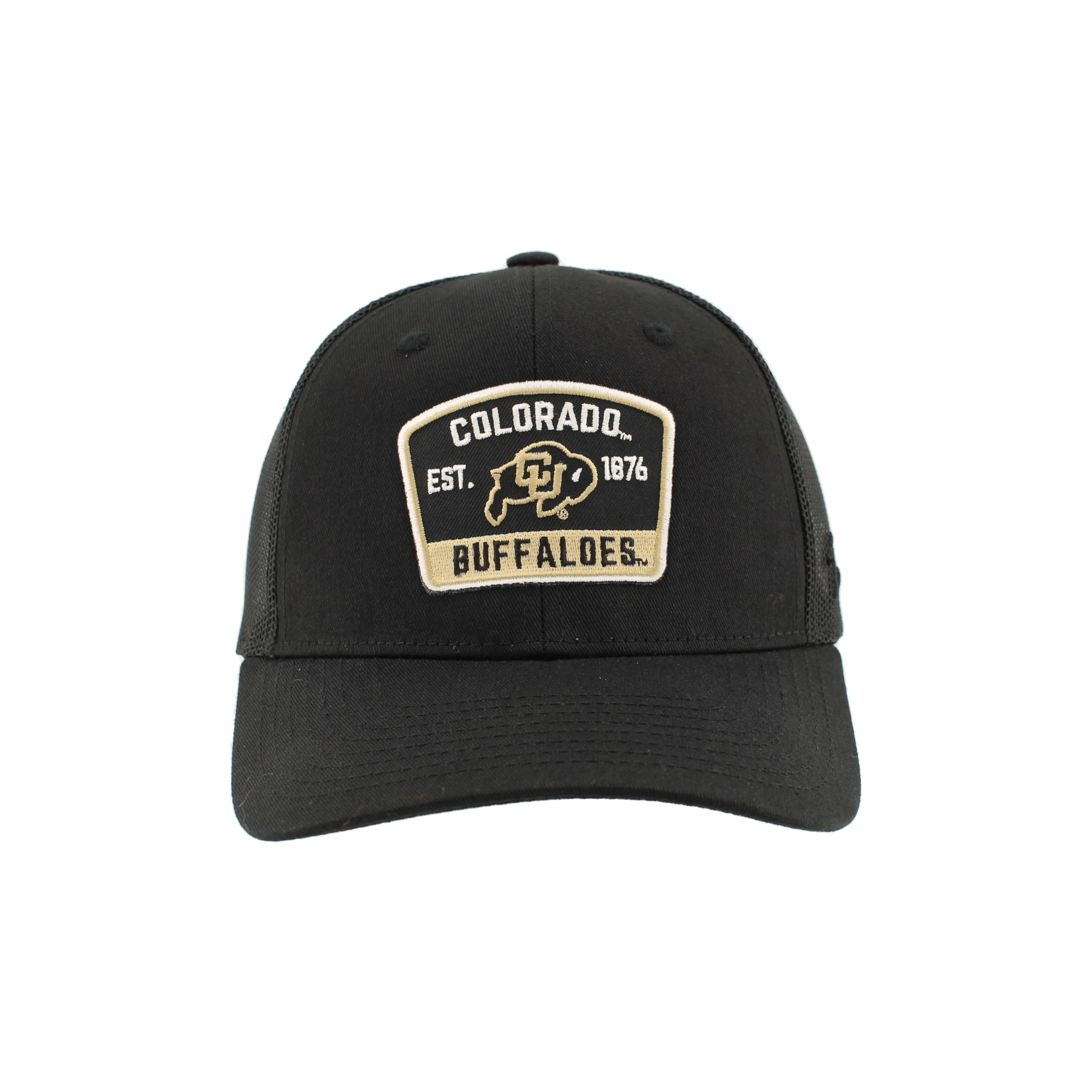 ZHATS NCAA Officially Licensed Snapback Hat Big Rig Patch Black Switchback - Gorro/Sombrero Unisex Adulto