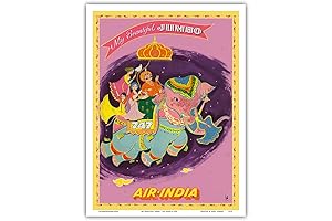 Vintage My Beautiful Jumbo - Boeing 747 Jumbo Jet - Air India...