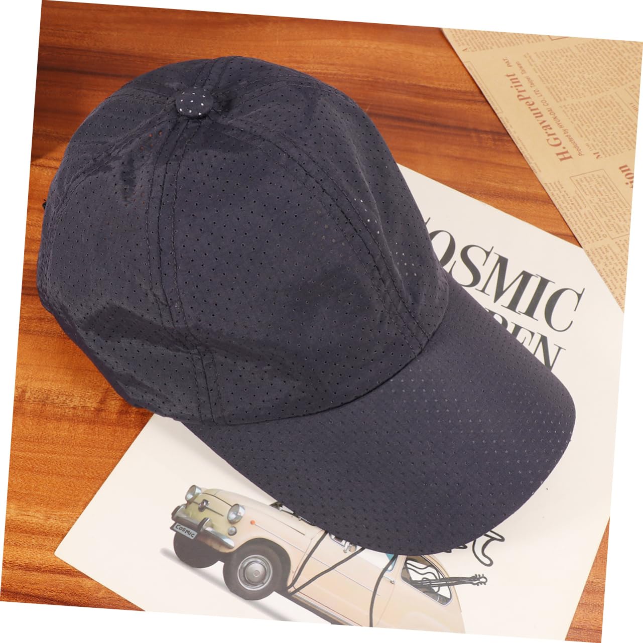 Sombrero de Sol Creativo Gorros Sombrero de Sol de Malla Gorras de Beisbol Sombrero de béisbol cómodo para Hombre Sombrero de Sol Masculino a de Visera Masculina Blue