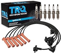 Vista 17 de Kit de Bujías de Iridium TRQ 5 Piezas Bujías de Iridium Compatibles con Chevrolet Aveo 2004-2008 2007-2008 Aveo5