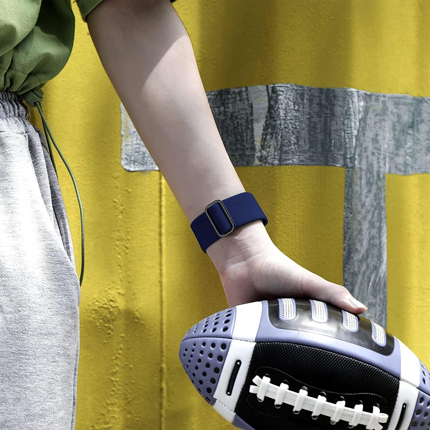 GARTOO Elastic Bands for Garmin Venu/Sq/Sq 2/Forerunner 165/55/645/245 Music & Vivoactive 5 - 20mm Nylon Sport Wristbands for Garmin Vivomove HR/Sport, Vivoactive 3 Men Women