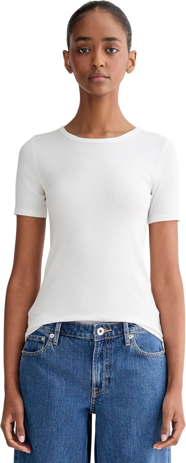 Everlane Women's Everlane The Luxe Rib Crew