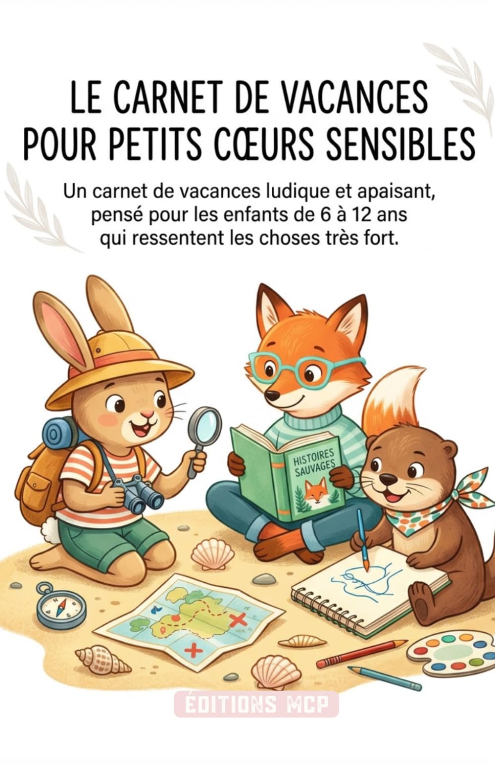 Carnet de Vacances pour Petits Cœurs Sensibles : Activités Douces, Créativité, Jeux et Pages Sensorielles pour Enfants: Un carnet d’été bienveillant ... et les émotions des enfants sensibles