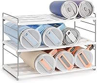 Vista 10 de Organizador de botellas de agua para gabinete, almacenamiento ajustable de vasos, soporte expandible para botella de agua para organización