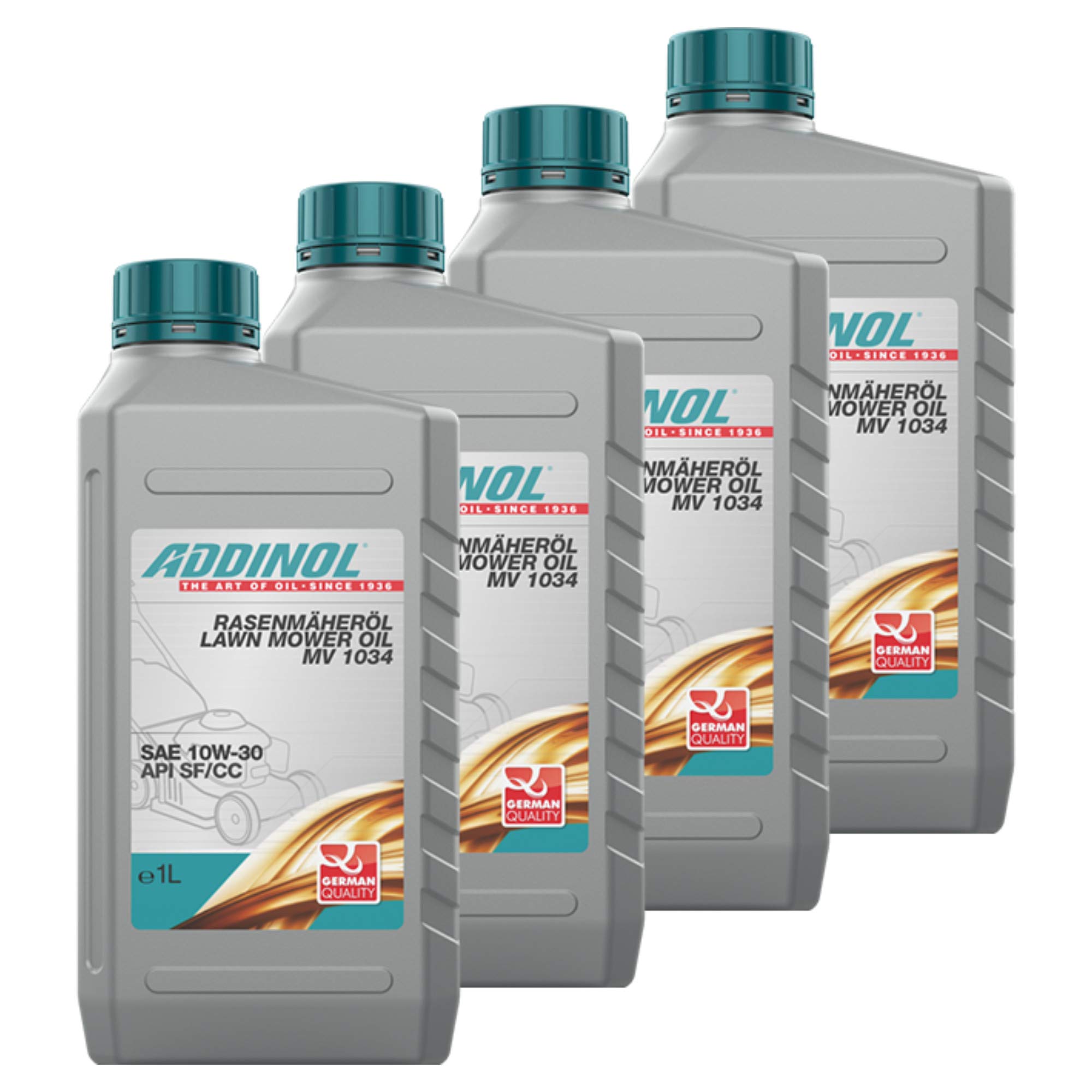 Addinol 4X Rasenmäheröl Lawnmower Lawn Mower Oil 10W-30 Mv 1034 1L 72102307