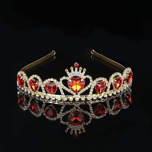 Miniatura 6 de KDLCY Evie - Disfraces de los descendientes para niñas, pelucas de cosplay para niñas, peluca de cosplay con corona para disfraces de Halloween y