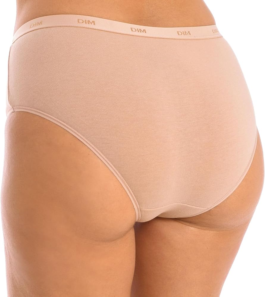 Culotte femme en coton stretch - Les Pockets de DIM (lot de 3
