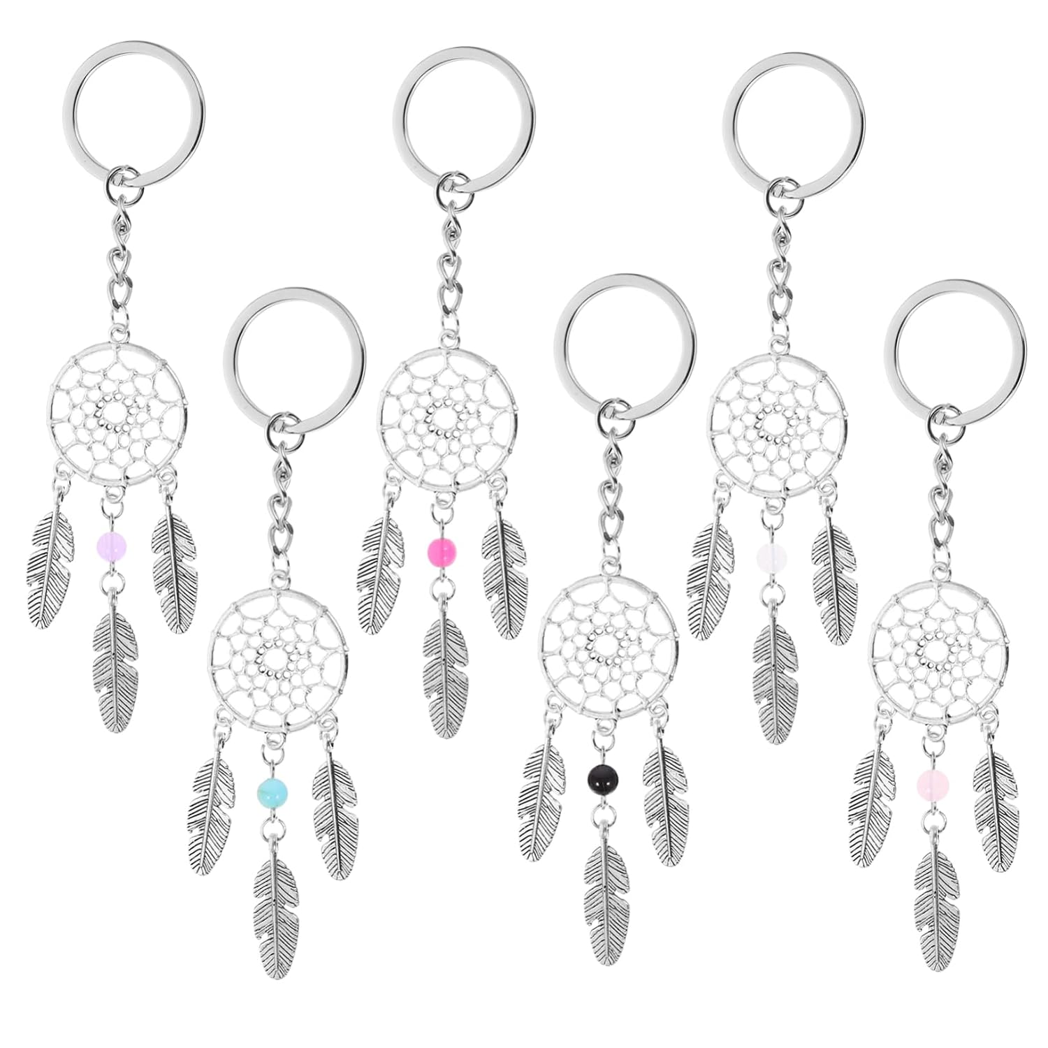 STOBAZA Dream Catcher Keychain Multifunctional Bag Pendant Safe Alloy Material