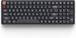 IQUNIX Magi75 Clavier mécanique sans fil à faible profil 75% Layout, Linéaire crémeux à chaud-swappable, RGB Aluminium plein, rétroéclairé, VIA Personnalisable pour Mac/Windows/Linux(Noir)