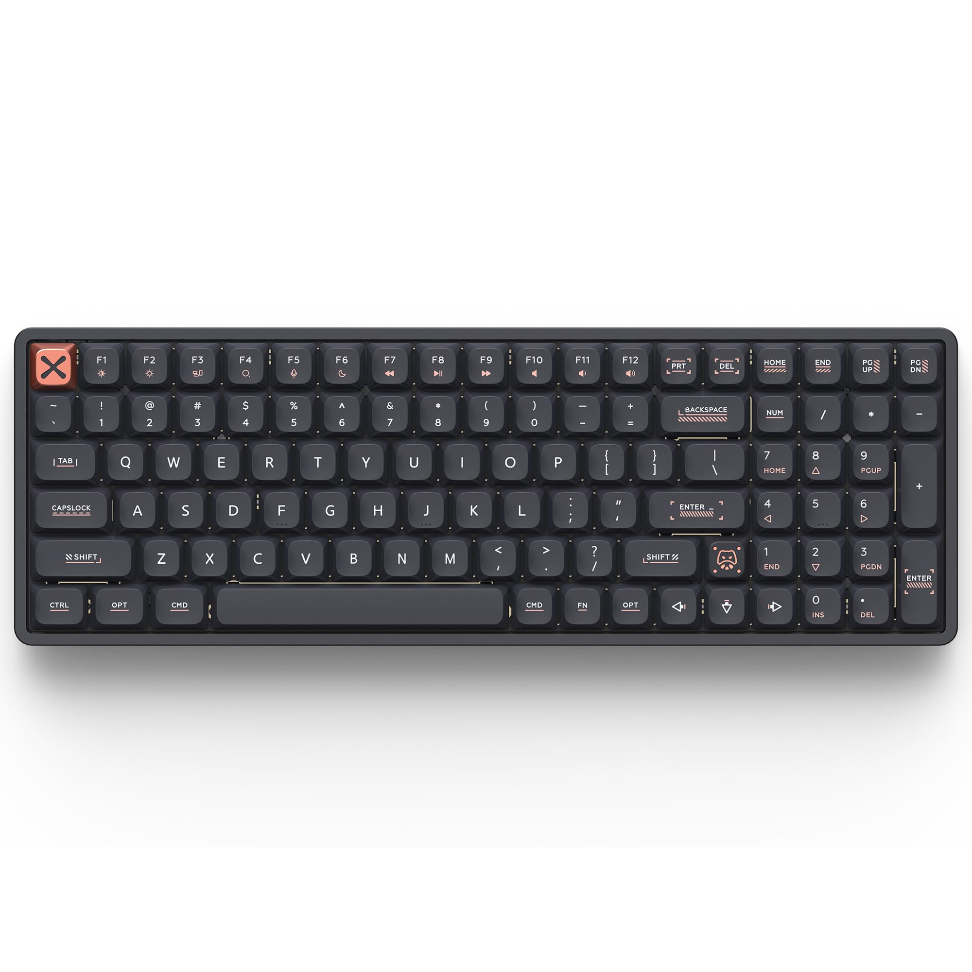 [スワン]iQunix F96 US配列 96% Avocado × 2 F96 Avocado Mechanical Keyboard - TheKeyboardStore