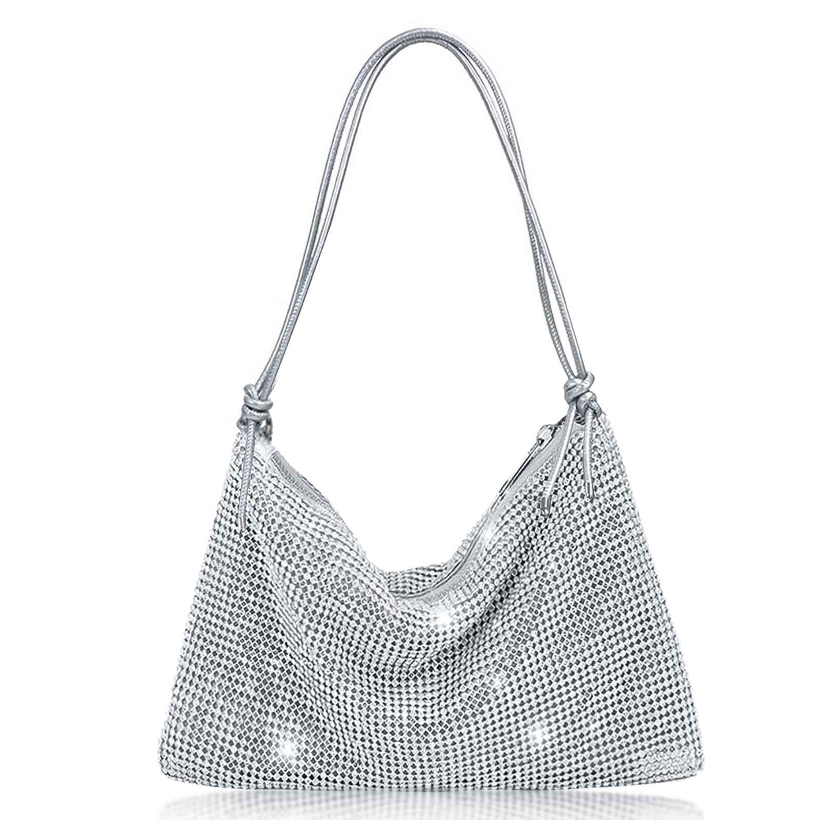 Borsa a tracolla con paillettes da donna di classe - 3 colori