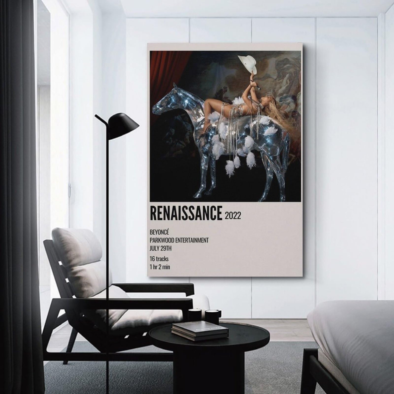 Tableau Toile Beyoncé Renaissance - Décoration Murale 40x60 Cm - Pour Chambre, Salon, Style Cadre Ou Sans Cadre - 6