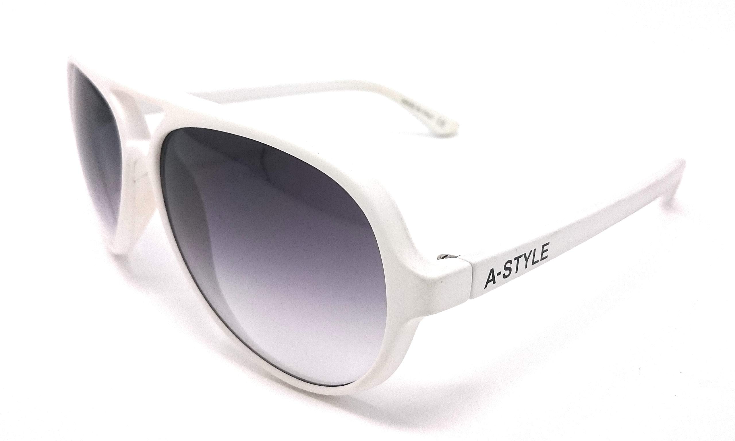 A-Style OCCHIALI DA SOLE UOMO DONNA AS 017 BIANCO 03