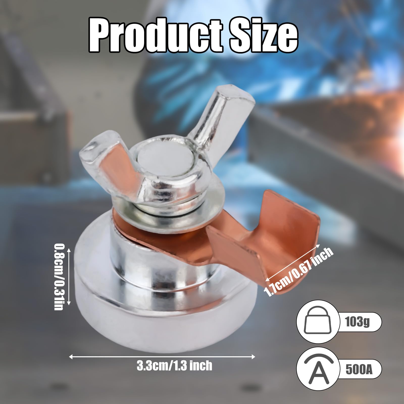 Fukaisu Welding Magnetic Grounding Clamp - Image 2