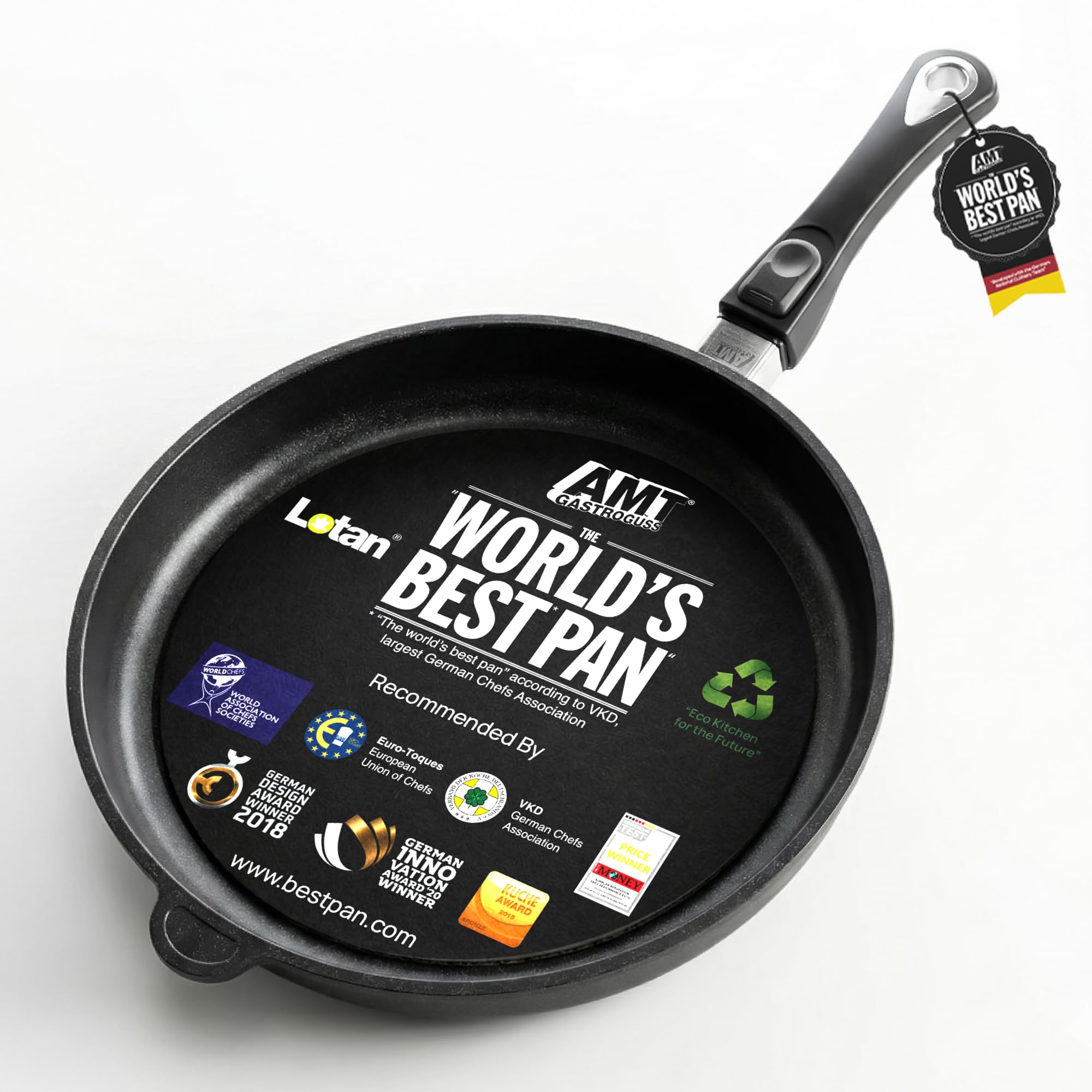 AMT Gastroguss AMZN-I-528-E, poêle à induction, 28 cm, antiadhésive