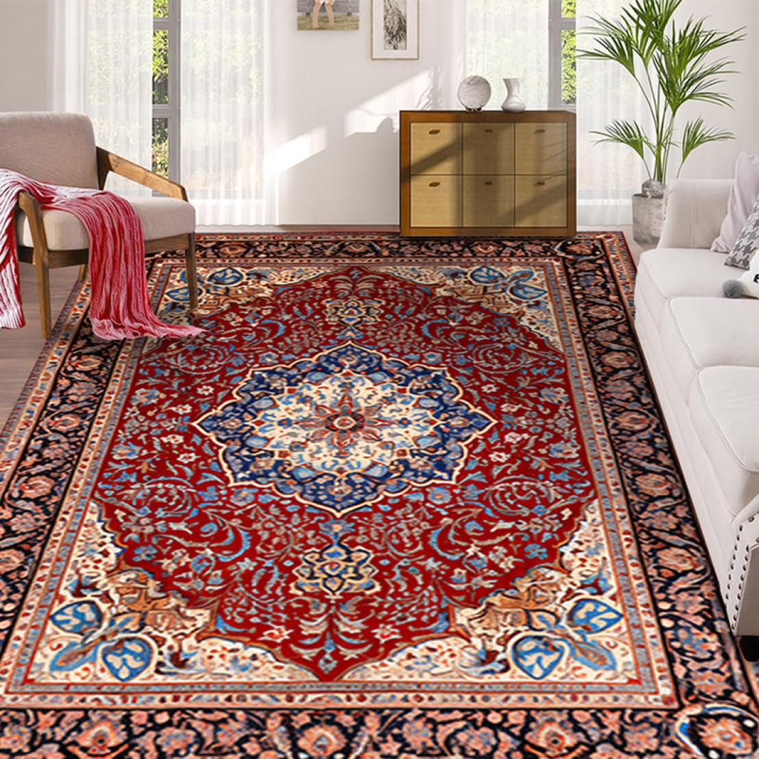 Amazon｜[DLAWF] ペルシャ風 ラグ デザイン08 カーペット カーペット
