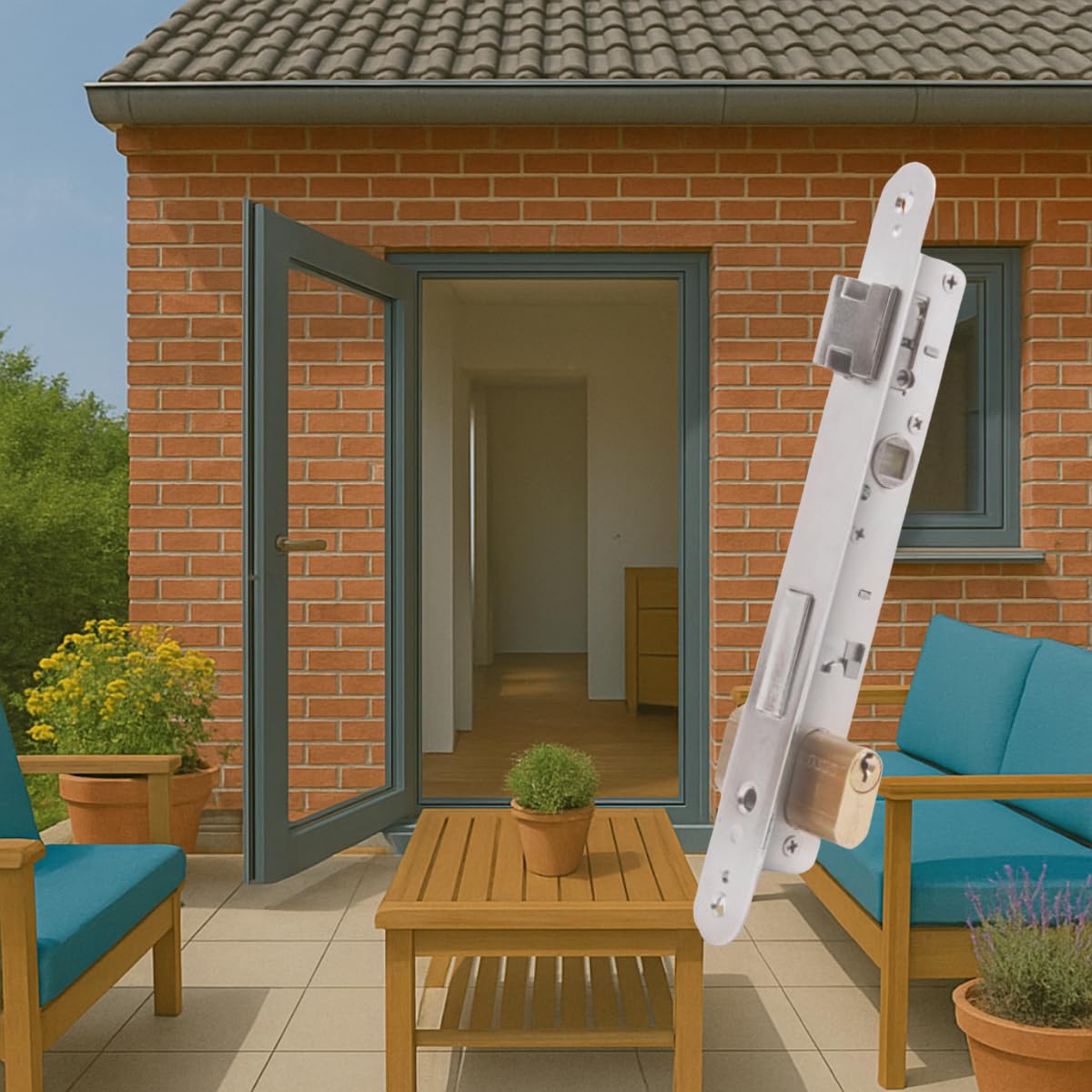 Lince 3017001-5550 - lock (in alluminio, 14 mm)