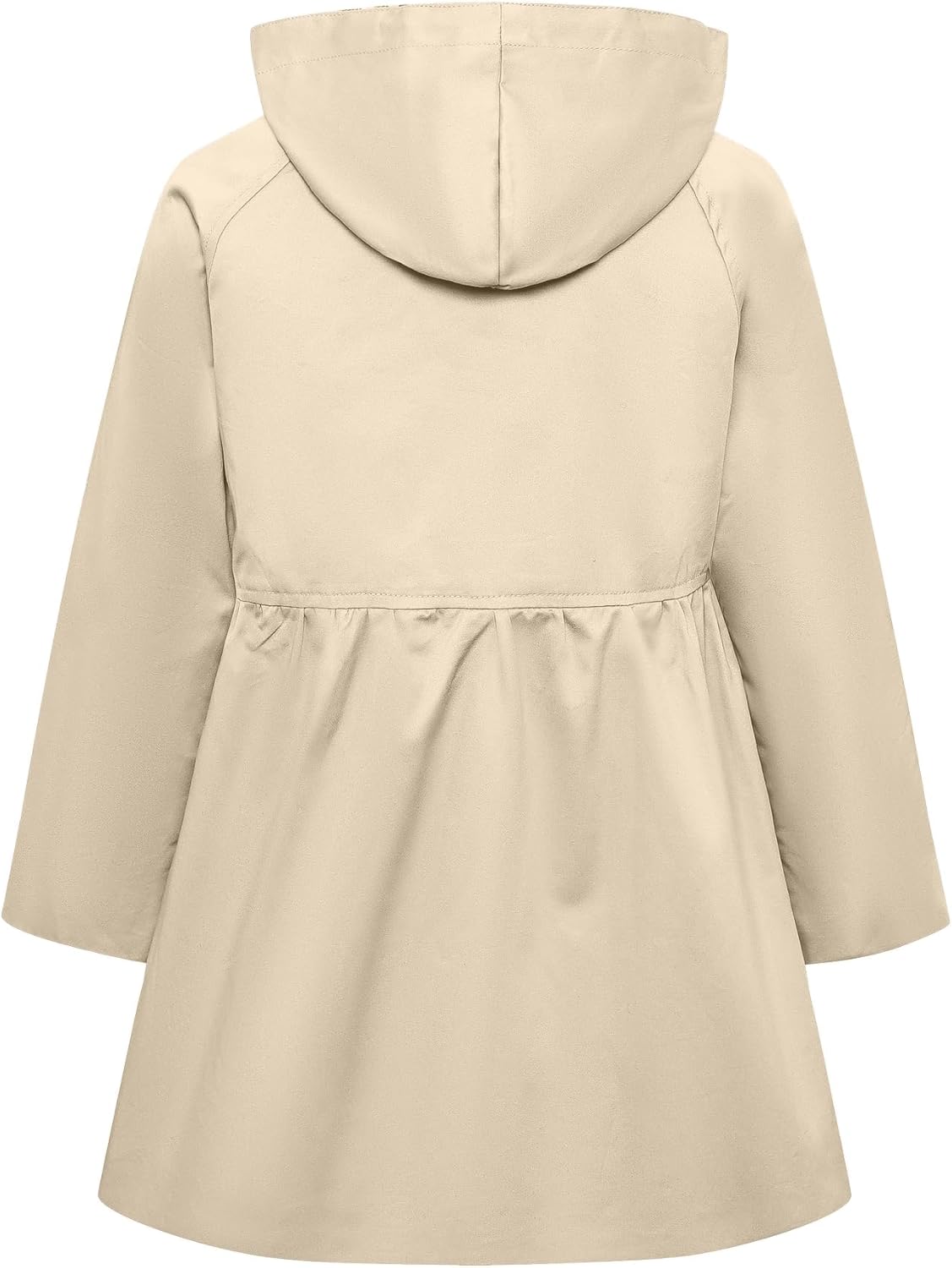 Betusline Girl's Single Breasted Trench Coat Dress Coat Outerwear, 2-14 Years - Image 5