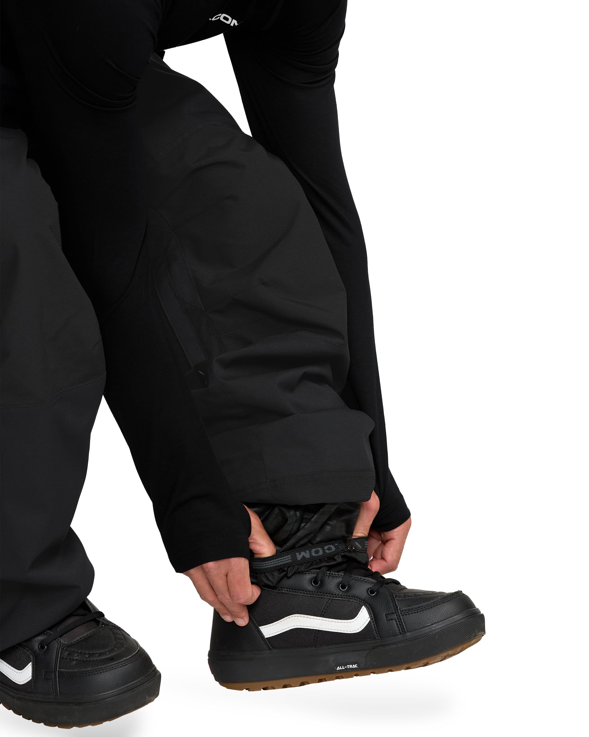 Volcom Herren Nwrk Baggy Snowboardhose - 10k wasserdicht atmungsaktiv 2-lagig