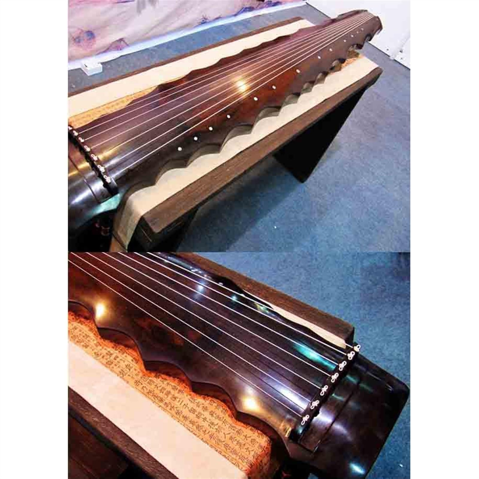 Chinesische Guqin Altes Tannenholz-Guqin, Professionelles Performance-Guqin-Musikinstrument, Handgefertigtes Anfänger-Guqin