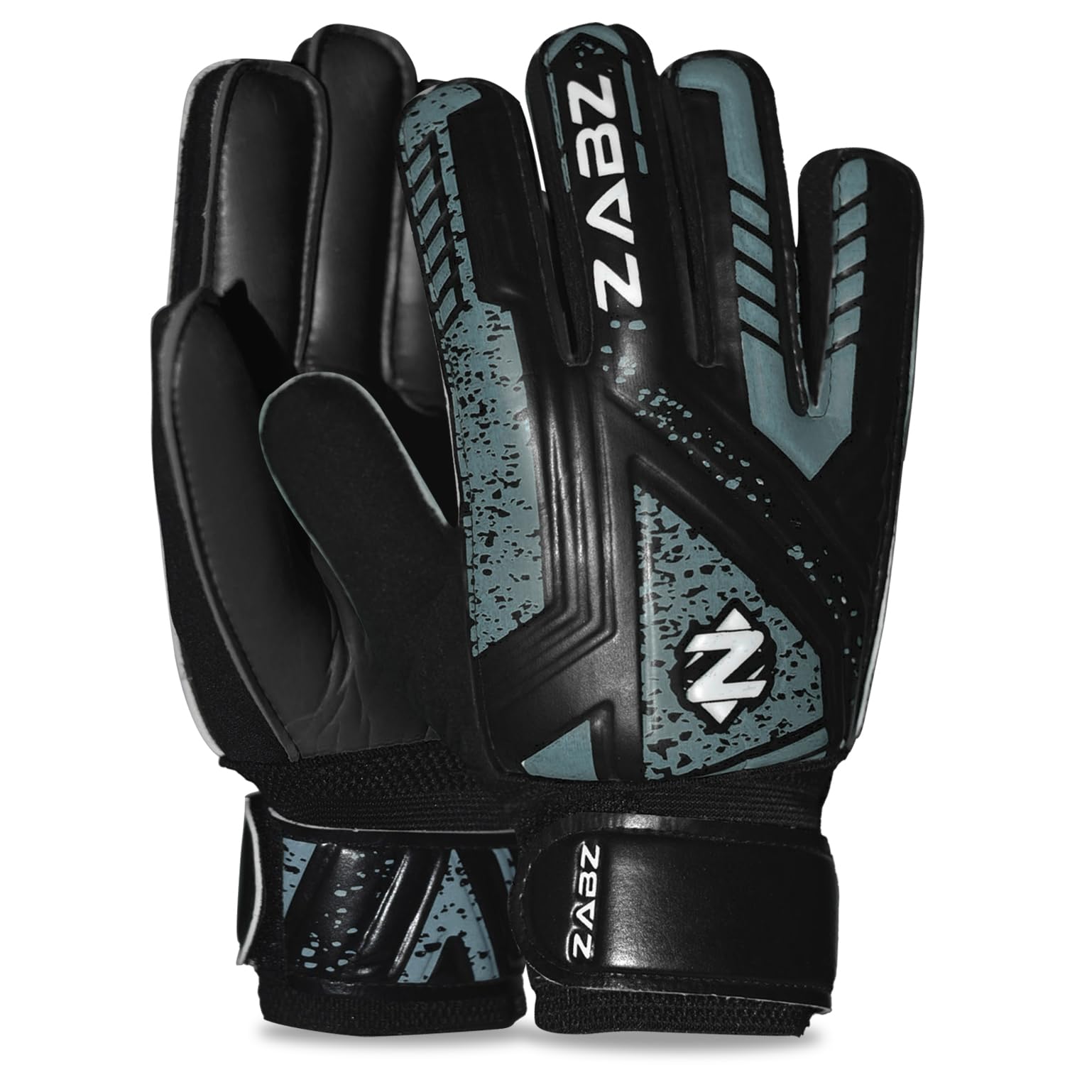 Goalie Gloves Kids ZABZ Goalkeeper Gloves - Non-Slip Latex Palm Soccer Goalie Gloves With Wrist Support For Kids 304315