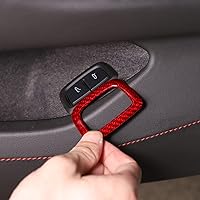 Vista 5 de Sekhyna Cubierta de botón del interruptor del maletero compatible con Corvette C8 Stingray 2020 2021 2022 2023 fibra de carbono real / ABS 1 pieza
