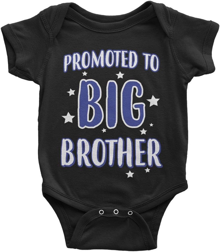 Threadrock Baby Boys' Promoted to Big Brother Infant Bodysuit