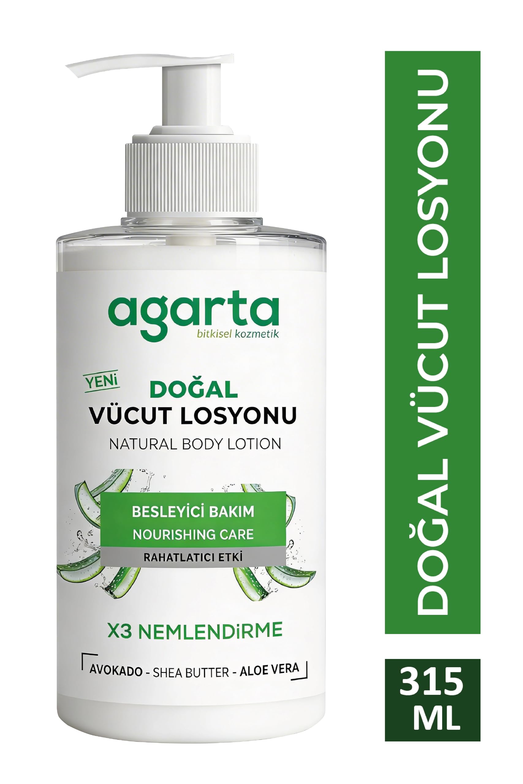 Agarta%100 Doğal Nemlendirici Vücut Losyonu