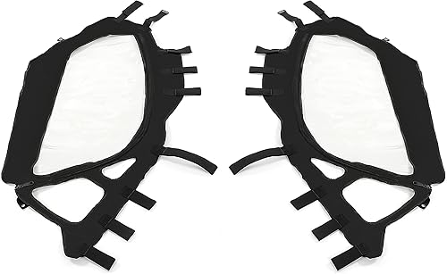 Miniatura 2 de HECASA Juego de puerta superior suave compatible con Can-Am Maverick X3 modelos de 2 asientos UTV 2017-2023 puertas superiores de cabina suave